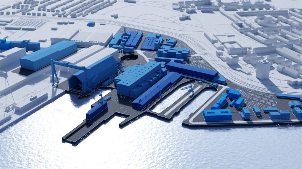 Thyssen Krupp Marine Systems Modernisierung an der Kieler Förde